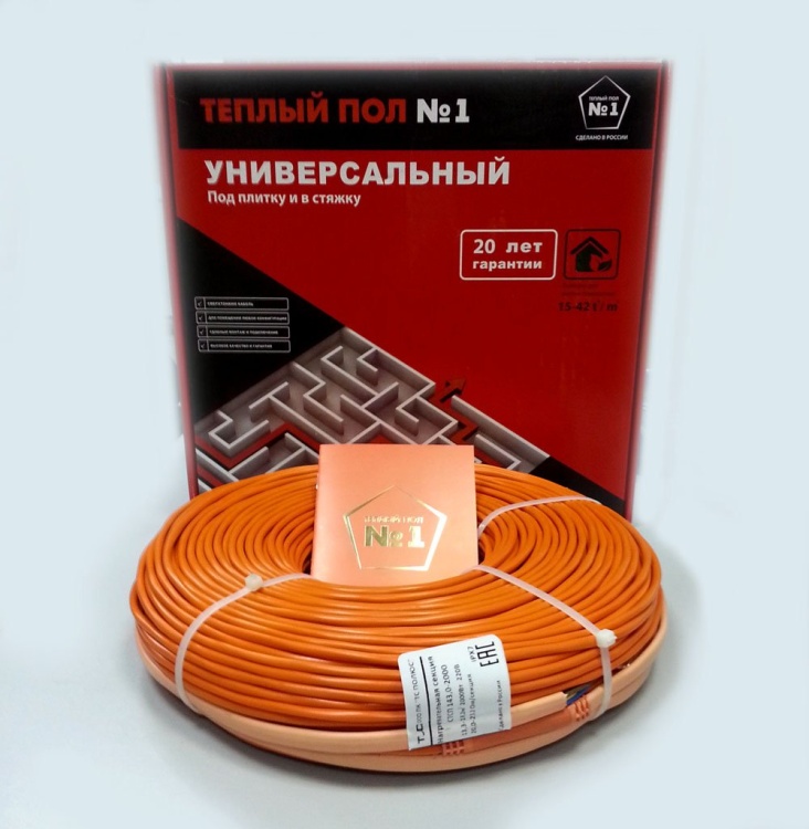 Нагревательная секция  "Теплый пол №1" СТСП-20,3-320